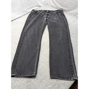 LEVIS 501 Vintage 90's Made In Mexico Mens Black Jeans ‎ 40x34  (38X33)